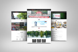 接吻魚企業(yè)官網(wǎng) ZCOOL平臺上的網(wǎng)頁與網(wǎng)站設計